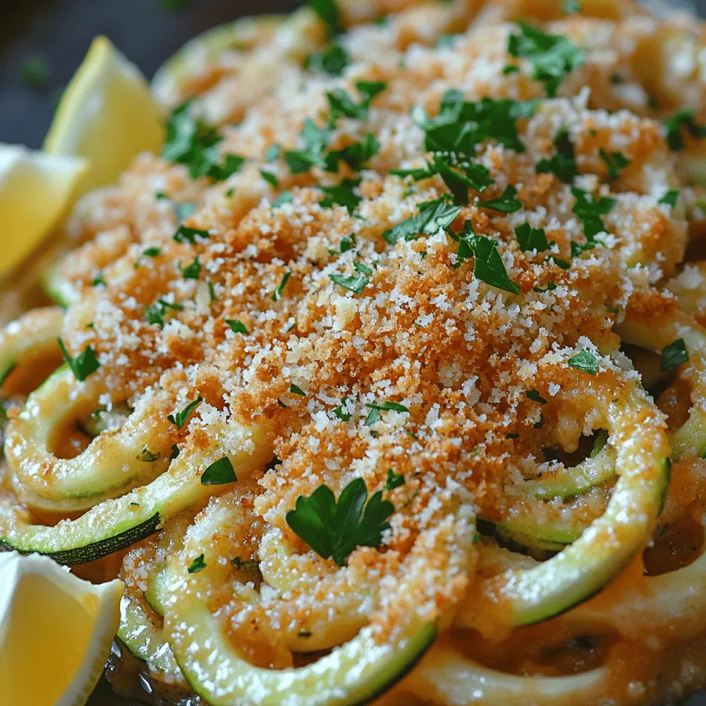 Baked Garlic Butter Zoodles: A Flavorful Low-Carb Delight