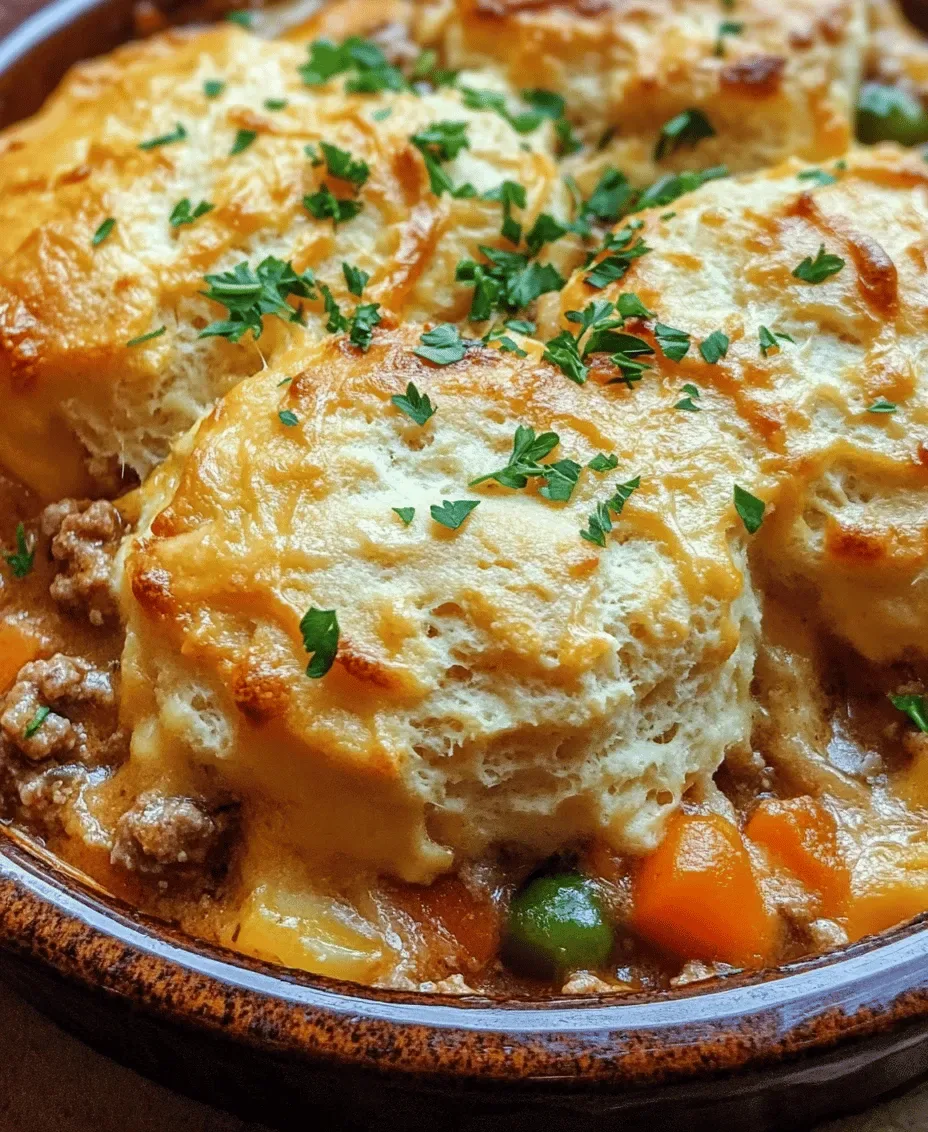 Cheddar Bay Ground Beef Cobbler: A Comforting and Flavorful Delight