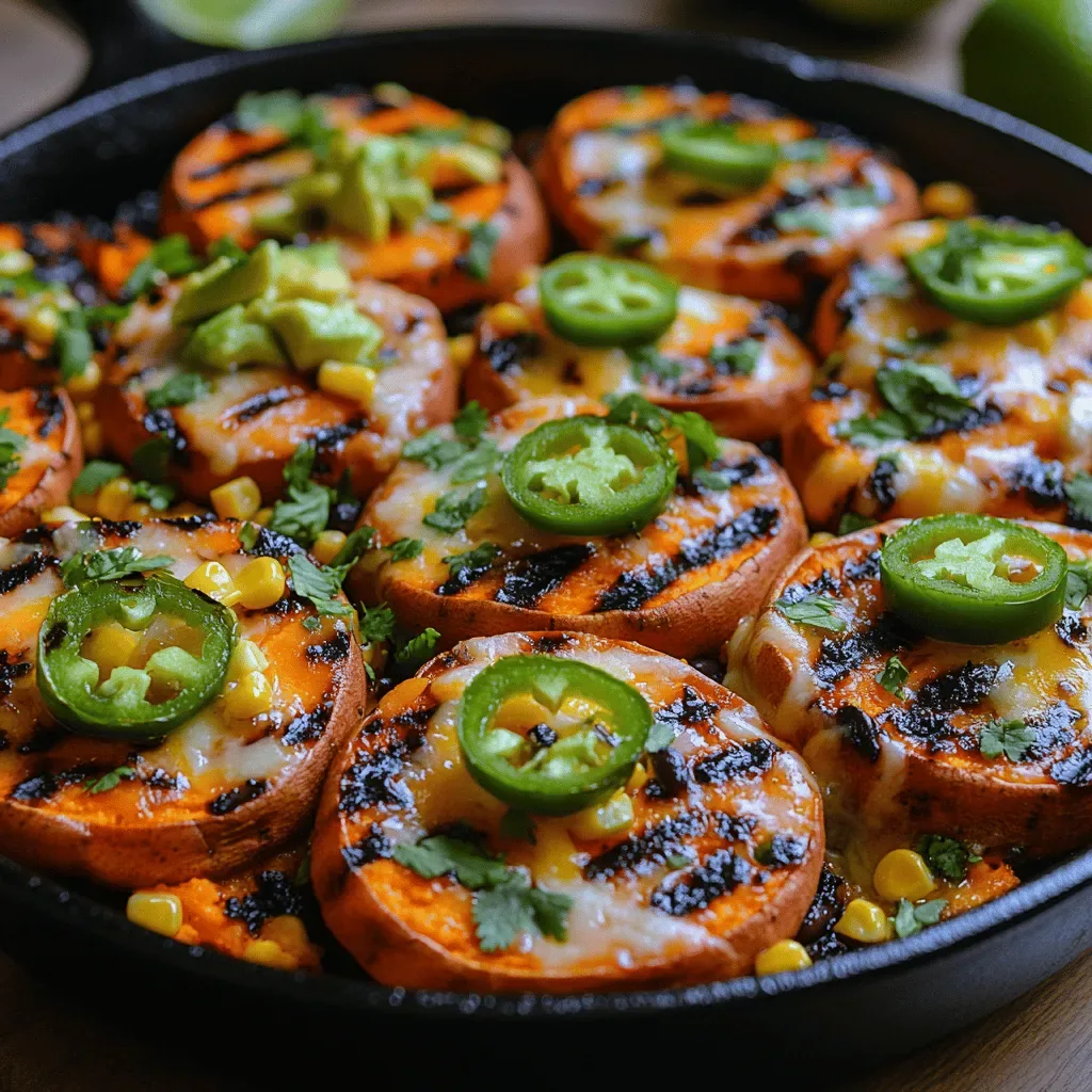 Fiery Fire-Grilled Sweet Potato Nachos: A Healthier Twist on a Classic Favorite