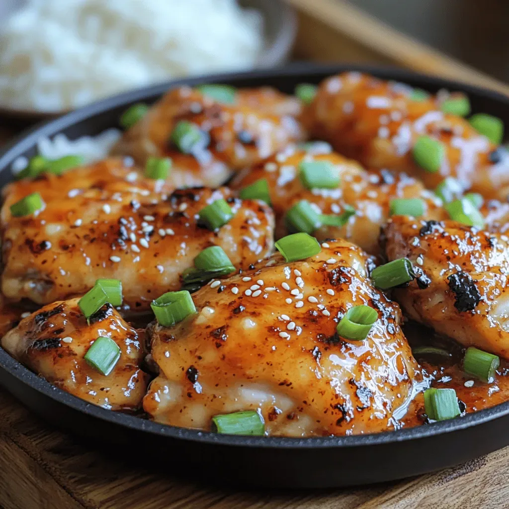 Sweet & Savory Honey Garlic Chicken Recipe