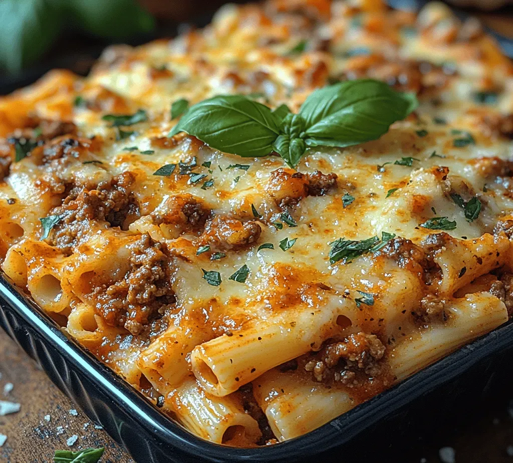 Transformative Baked Ziti: A Delicious Comfort Food