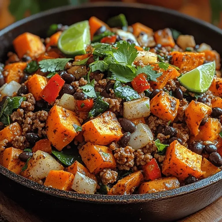 Turkey & Sweet Potato Sizzle Skillet Recipe