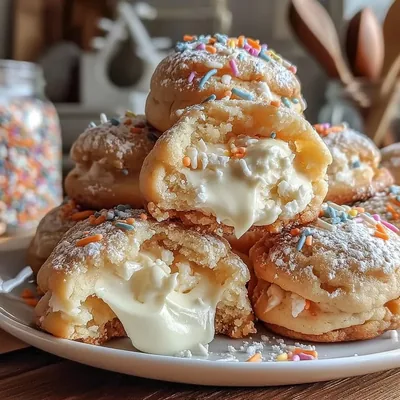 Velvety Cream Cheese Surprise Cookies