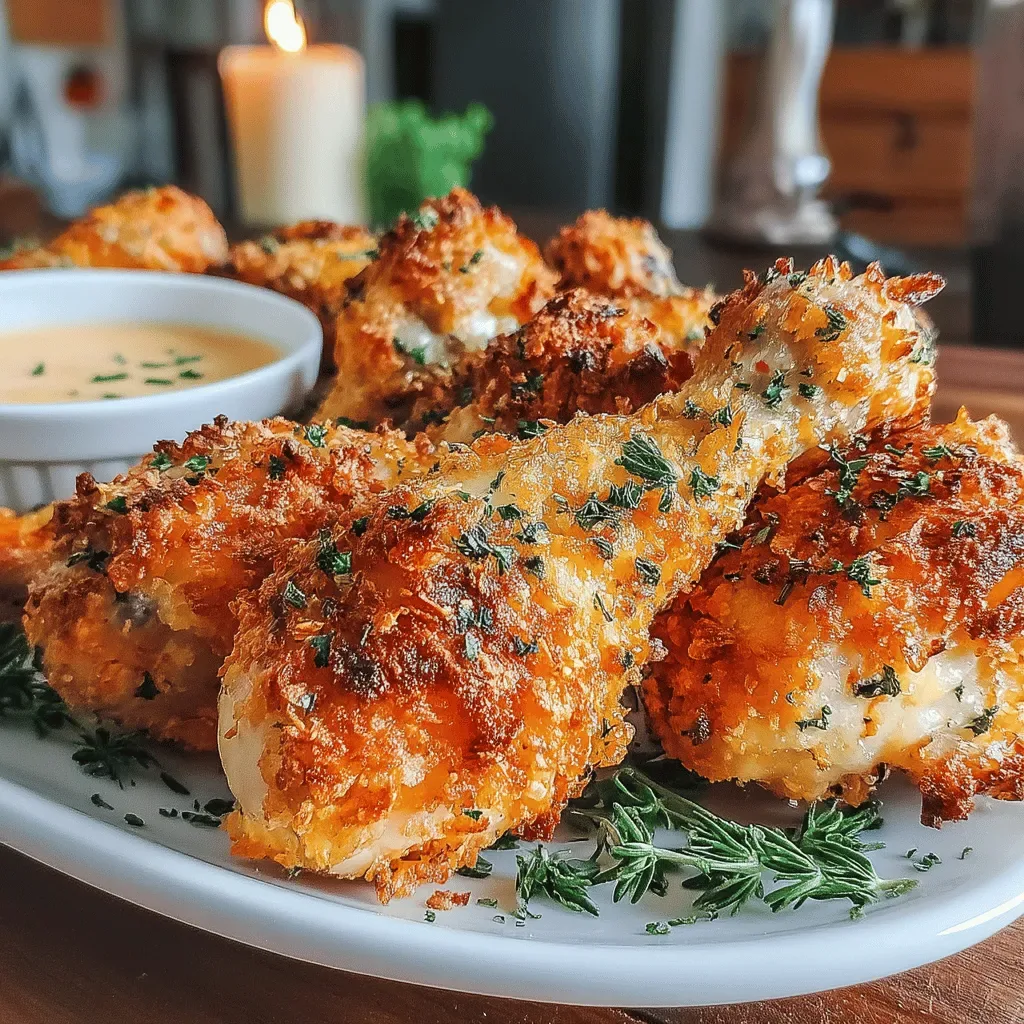 Herb Breaded Baked Chicken Drumsticks: A Flavorful and Healthy Delight
