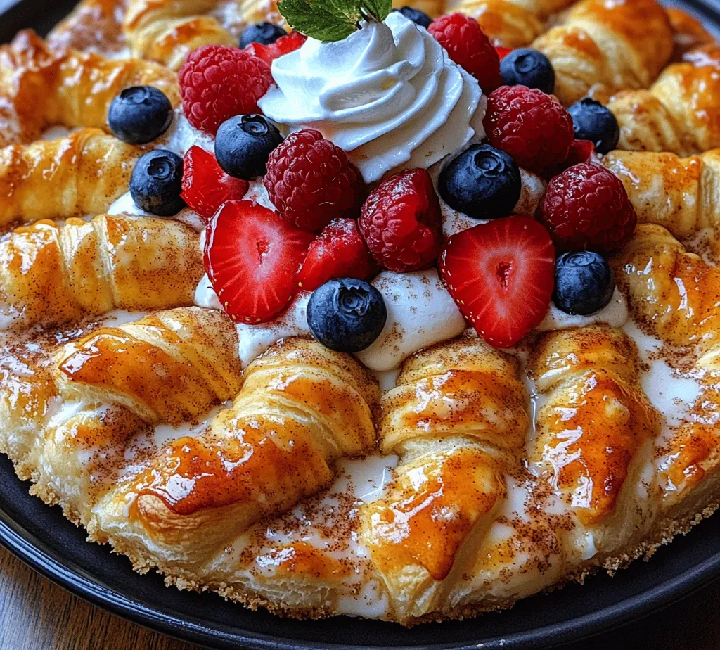 Creamy Crescent Rolls Cheesecake Delight: A Decadent Dessert Experience