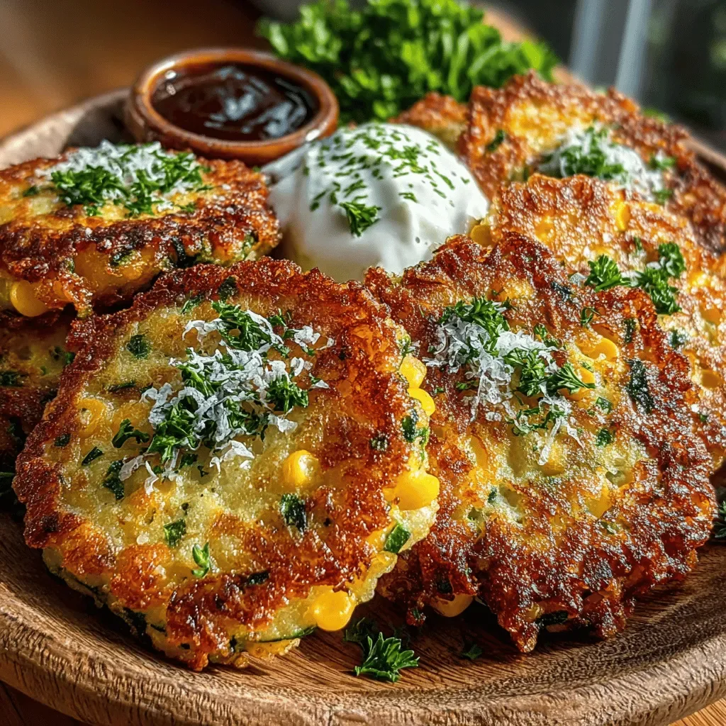 Mini Sweet Corn & Zucchini Fritters: A Comprehensive Guide to Perfection