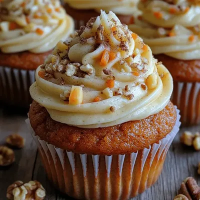 Heavenly Carrot Cake Cupcakes Recipe