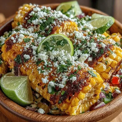 Zesty Mexican Street Corn Salad: Final Touches and Serving Suggestions