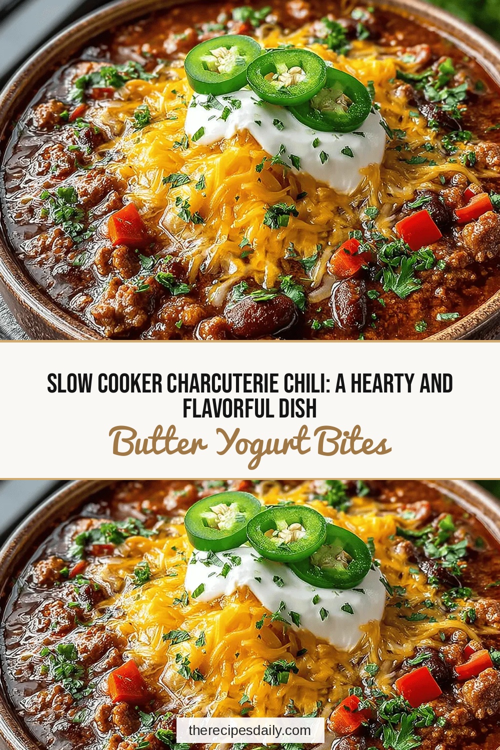 Slow Cooker Charcuterie Chili: A Hearty and Flavorful Dish