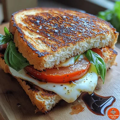 Savor the Flavor: Tomato Basil Grilled Cheese Recipe