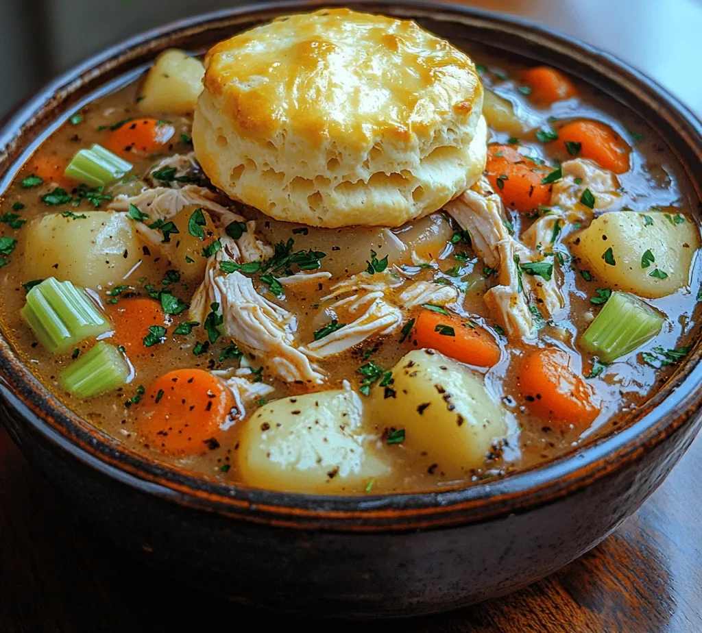 Cozy Chicken Pot Pie Soup Recipe: A Comforting Delight