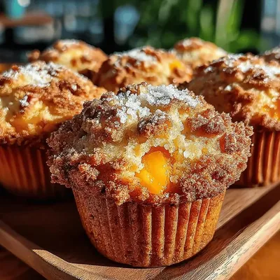 Sweet Summer Peach Muffins Recipe