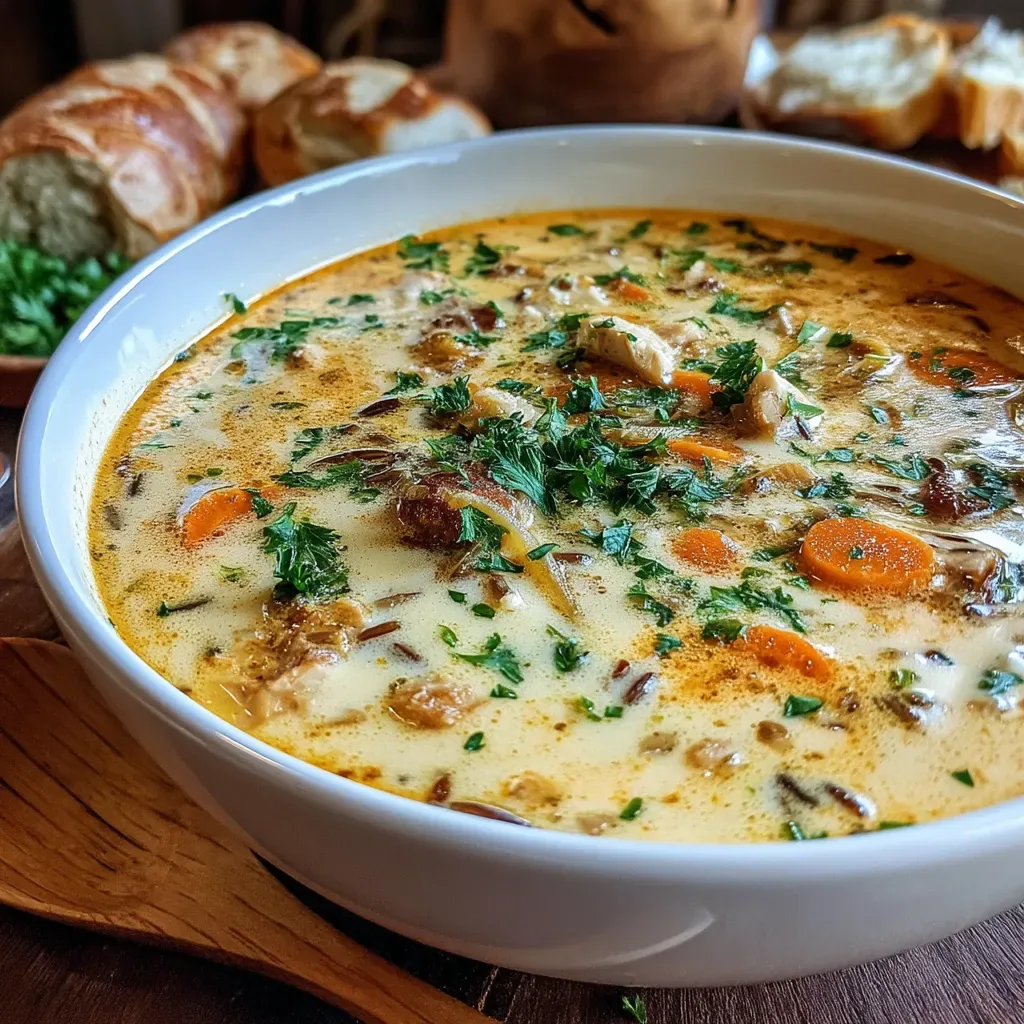Snuggle Up with Creamy Chicken Wild Rice Soup