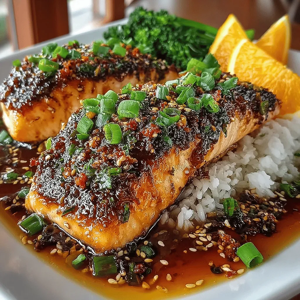 Savory Citrus Teriyaki Salmon Recipe