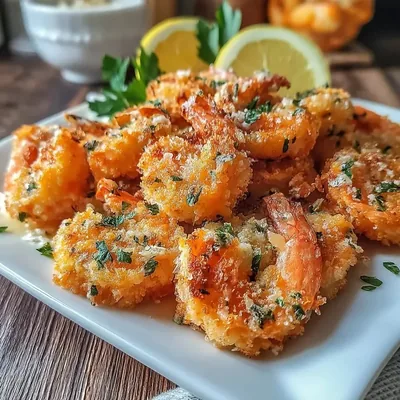 Crispy Garlic-Herb Shrimp Bites