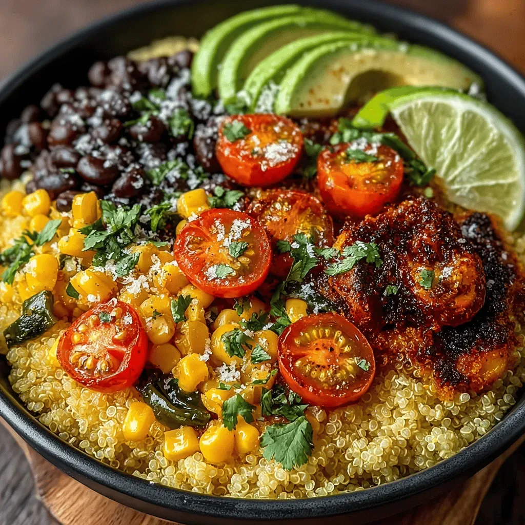 🥗 Hatch Chili Quinoa Bowls: A Flavorful Fiesta!