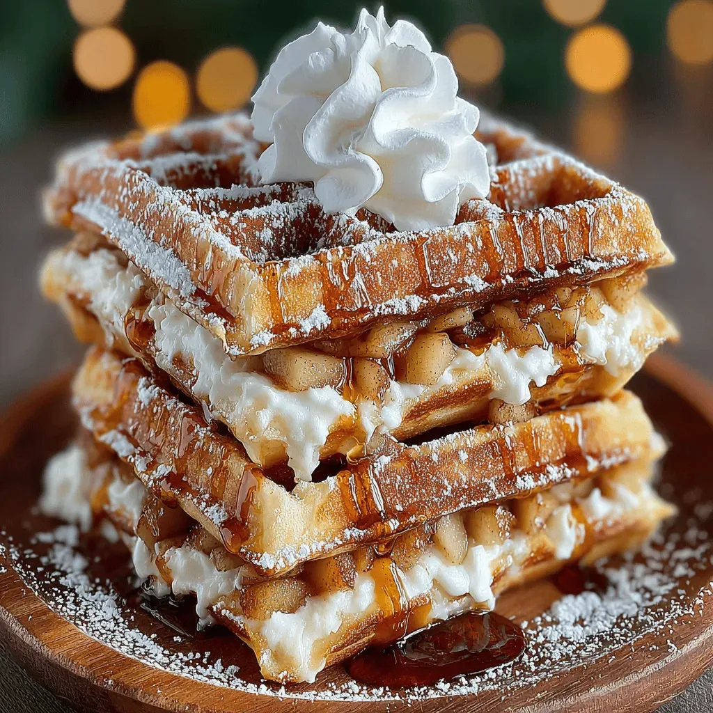 Apple Pie Waffle Sandwiches: A Delightful Recipe