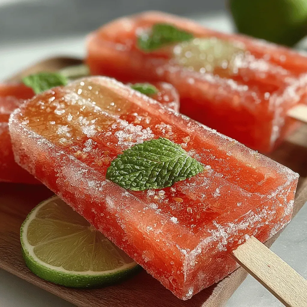 Refreshing Watermelon Pops: A Delicious Summer Treat