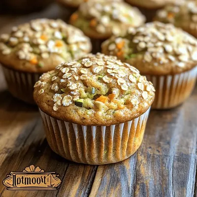 Sunshine Zucchini Carrot Breakfast Muffins