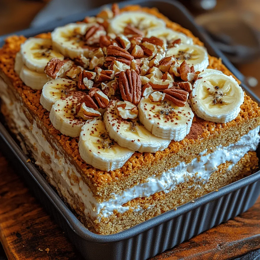 Banana Bliss Icebox Cake: A Delightful No-Bake Dessert Recipe