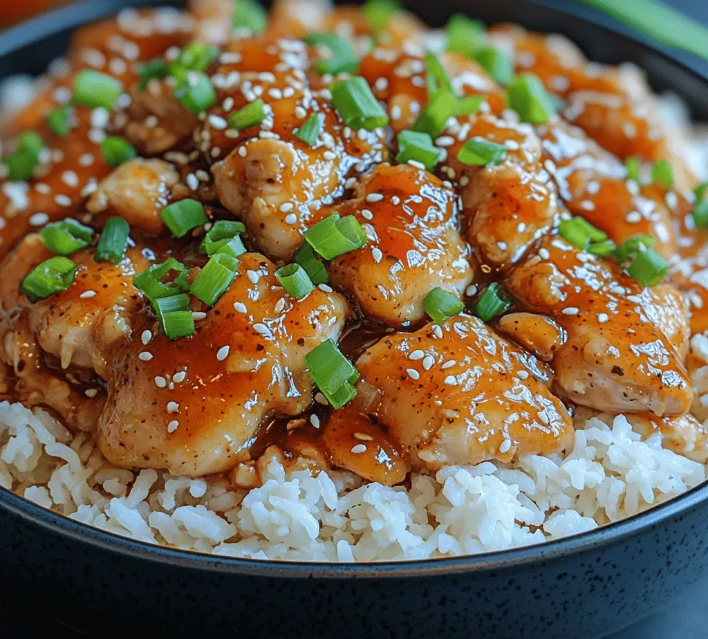 Sweet & Savory Slow Cooker Honey Garlic Chicken