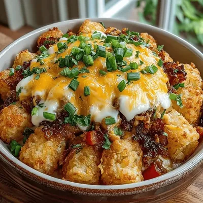 Creamy Ranch Tater Tot Delight: A Comfort Food Masterpiece