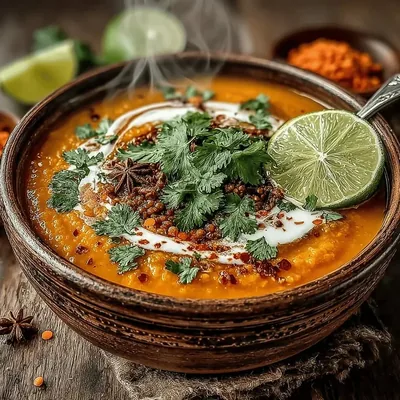 Spiced Pumpkin & Lentil Soup: A Cozy Culinary Delight