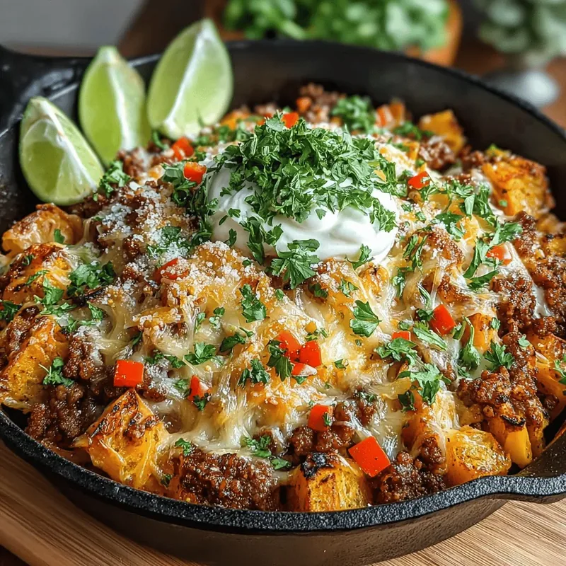 Sweet Potato & Turkey Enchilada Skillet: Cooking and Serving Guide