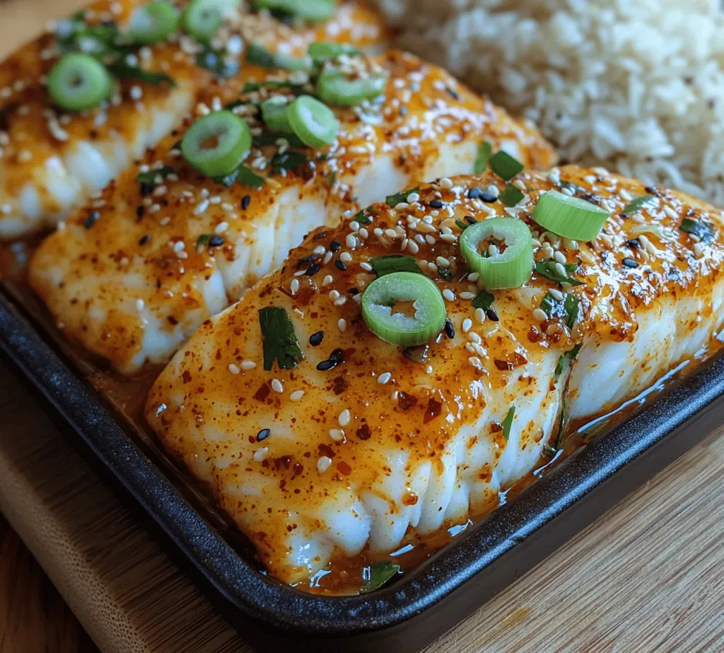 Sweet Chili Baked Cod: A Flavorful and Healthy Delight
