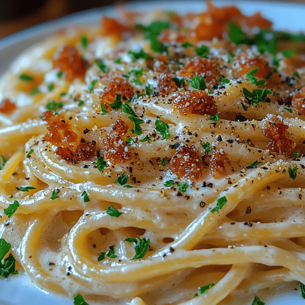 Spaghetti Carbonara with Crispy Pancetta: A Culinary Journey into Italian Tradition