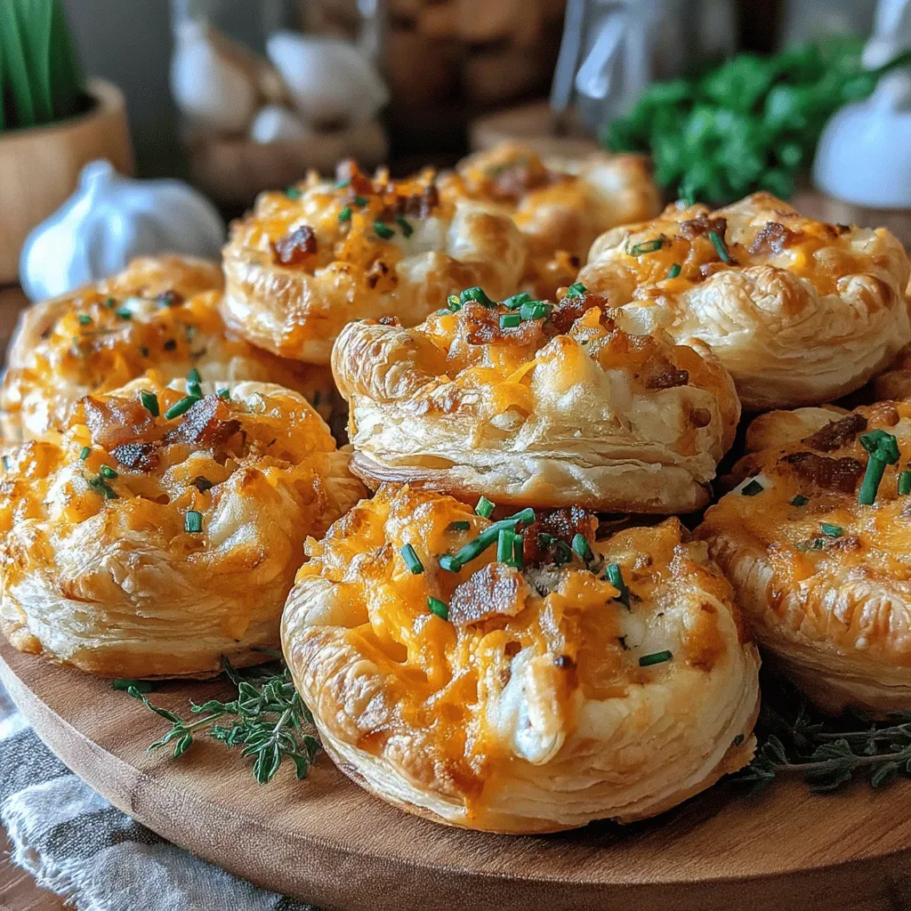 Cozy Bacon and Blue Cheese Tartlets