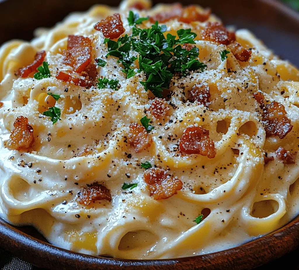 Bacon Bliss Creamy Pasta: A Comfort Food Classic