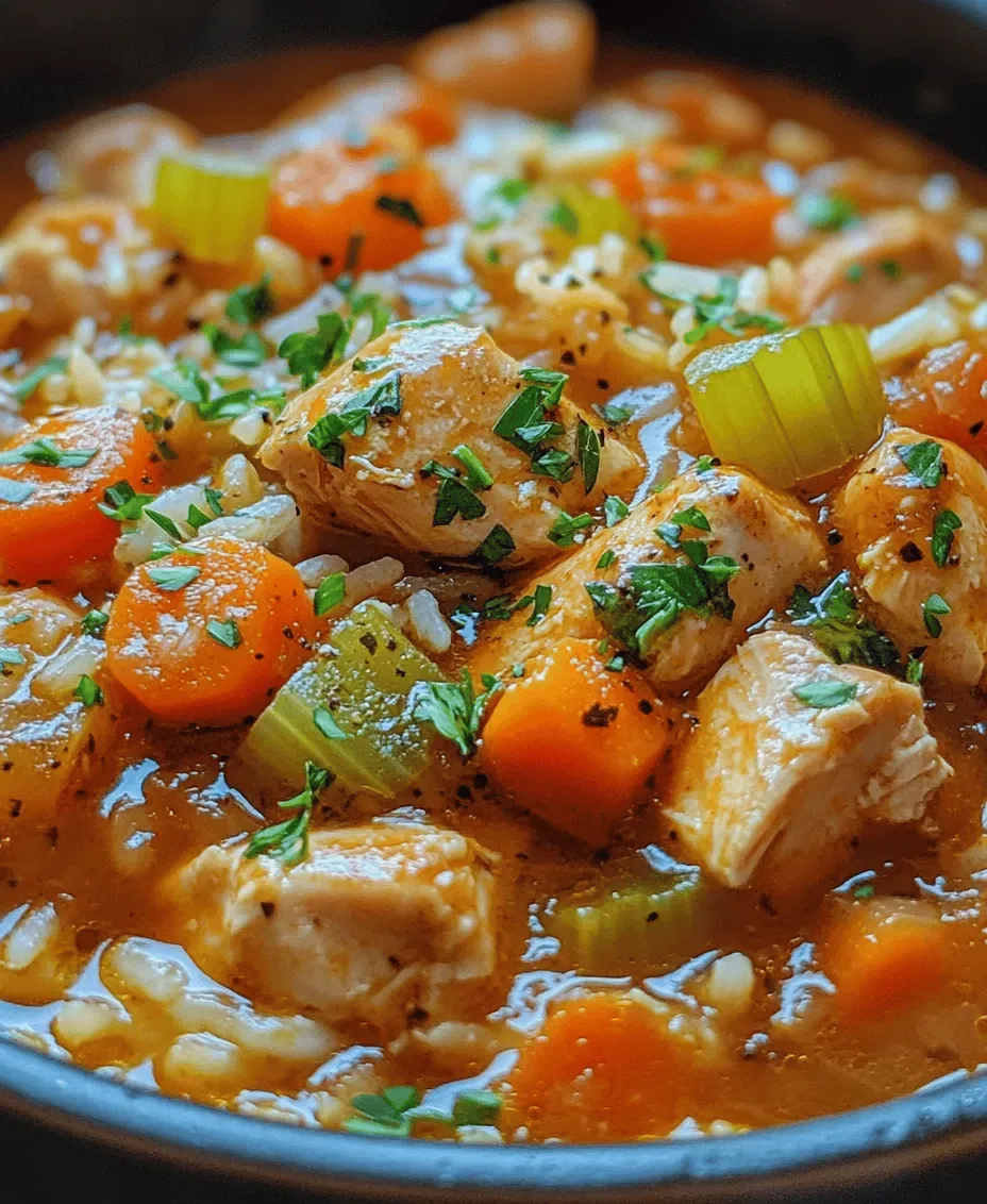 Cozy Chicken & Rice Soup: A Warm Bowl of Comfort