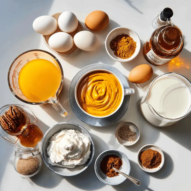 Cozy Autumn Pumpkin Maple Custard