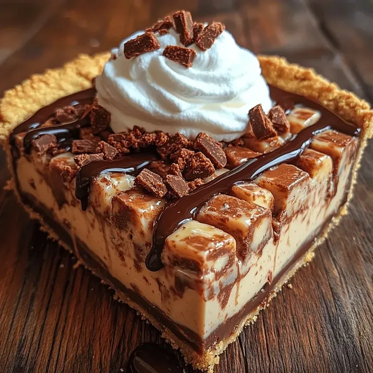 Crunchy Butterfinger Bliss Pie Recipe