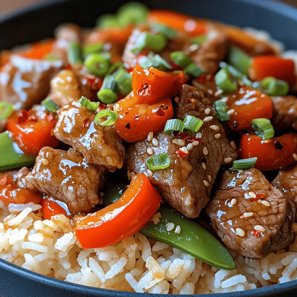 Sizzling Beef Fiesta Stir-Fry: A Flavorful Journey to Your Plate