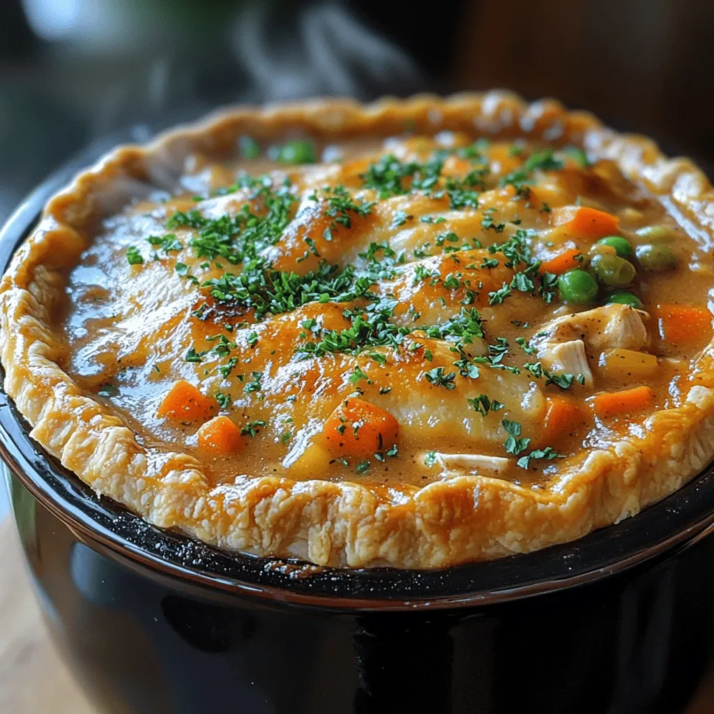 Cozy Comforting Crockpot Chicken Pot Pie Recipe