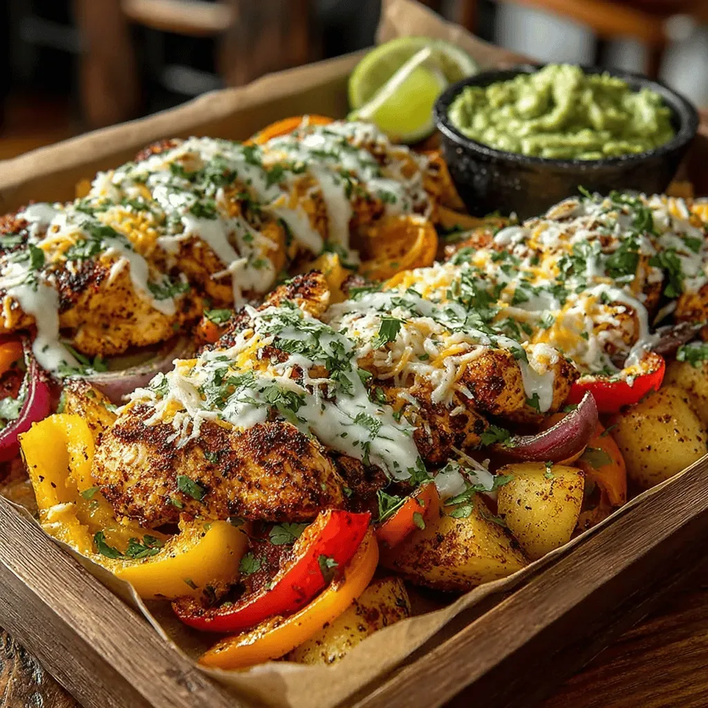Zesty Sheet Pan Fajita Chicken