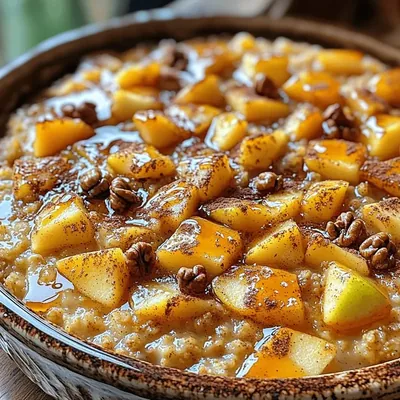 Cozy Apple Cinnamon Oatmeal Bake: A Heartwarming Breakfast Delight