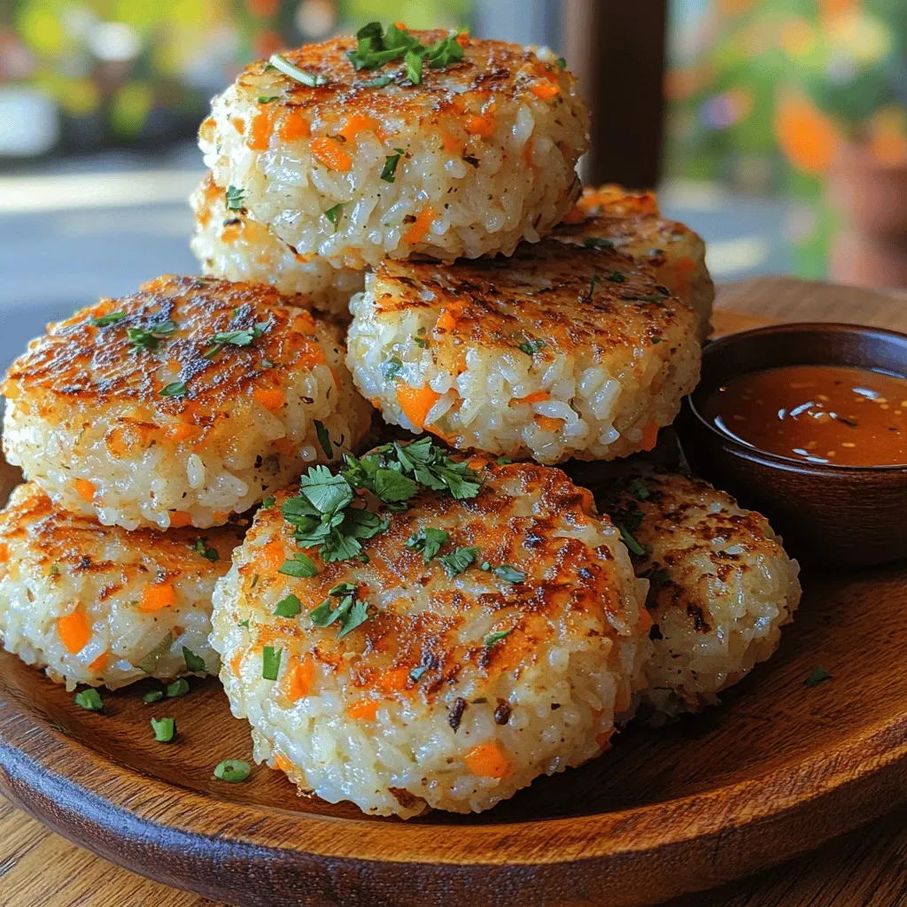 Crispy Delight: Savory Rice Patties