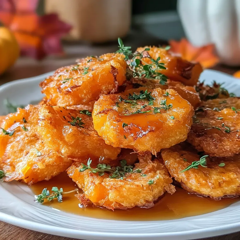 Crunchy Airy Fried Maple Squash