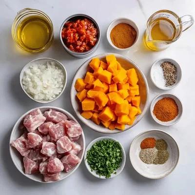 Autumn-Spiced Pork and Butternut Casserole