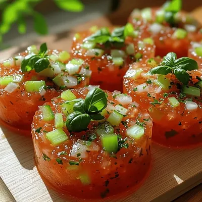 Tomato Aspic Delight: A Refreshing Summer Recipe