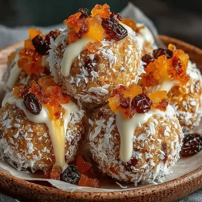 Peachtastic No-Bake Energy Bites Recipe