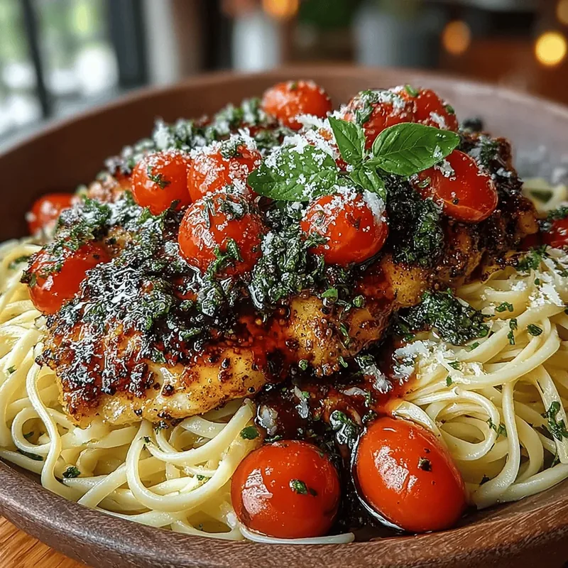 Slow Cooked Balsamic Chicken with Tomatoes