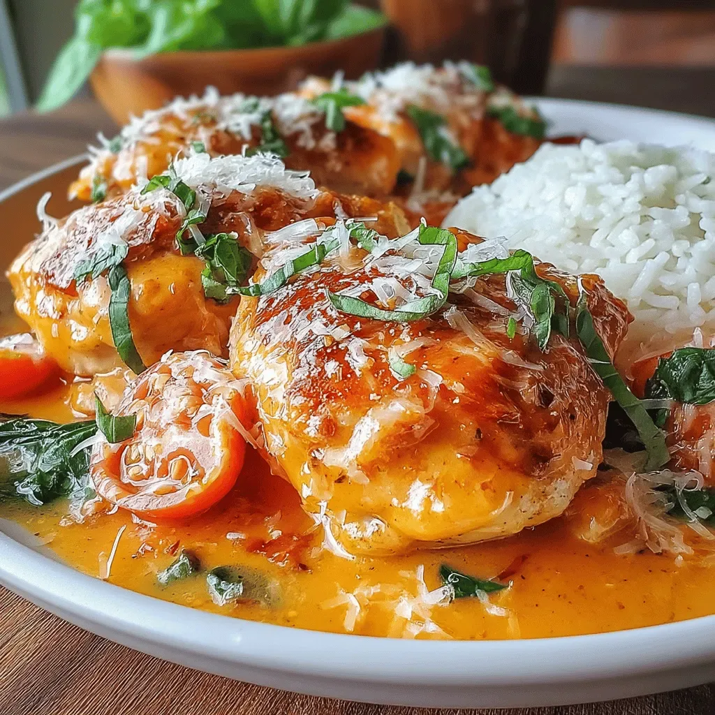 Skillet Tuscan Sun-Dried Tomato Chicken