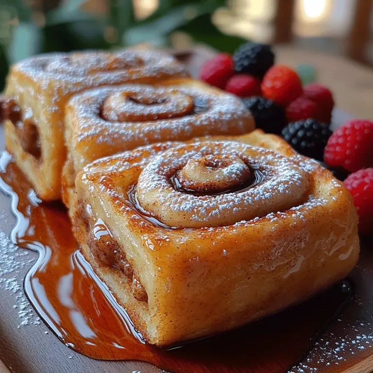Cinnamon Roll Stuffed French Toast: A Breakfast Delight