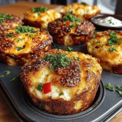Cheesy Delight Baked Egg Cups