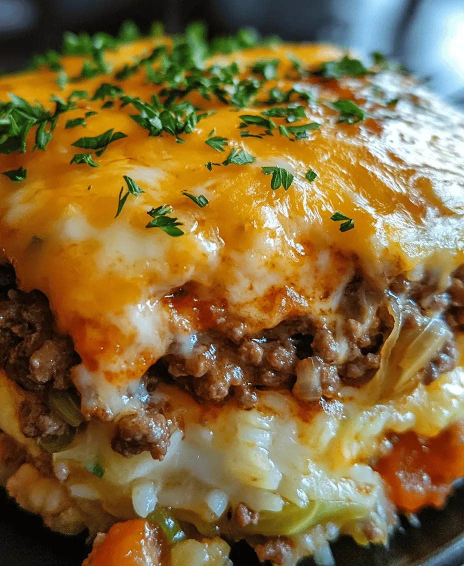 Cabbage Beef Bake Delight: A Comforting and Nutritious Recipe