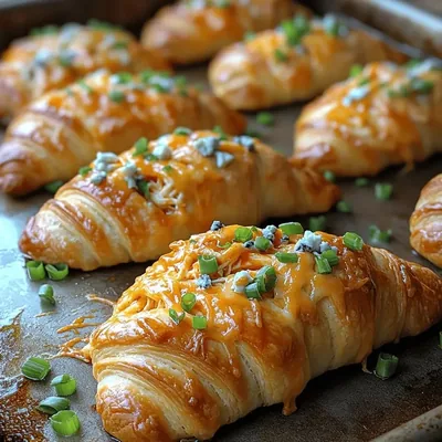 Spicy Buffalo Bliss Crescent Rolls: A Perfect Appetizer for Any Occasion